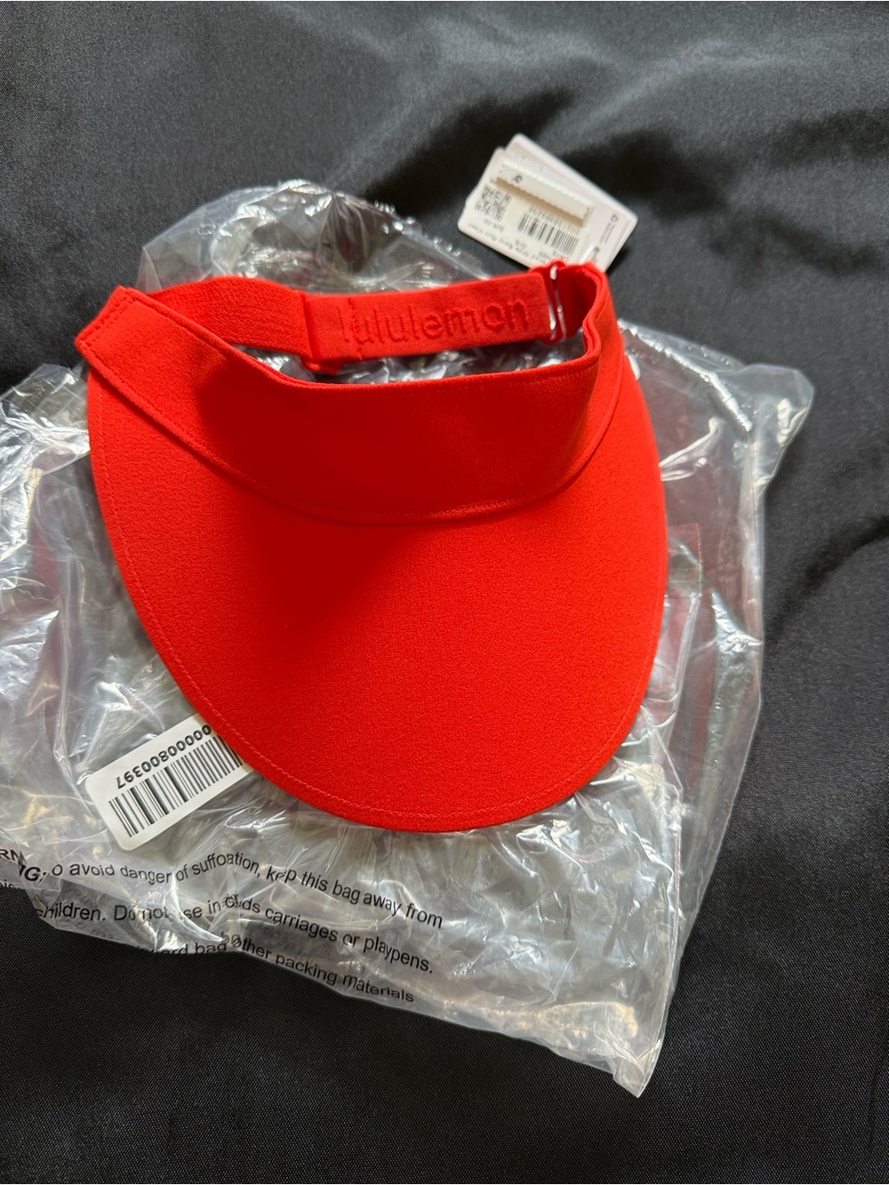 lululemon athletica Kids Bright Red Visor